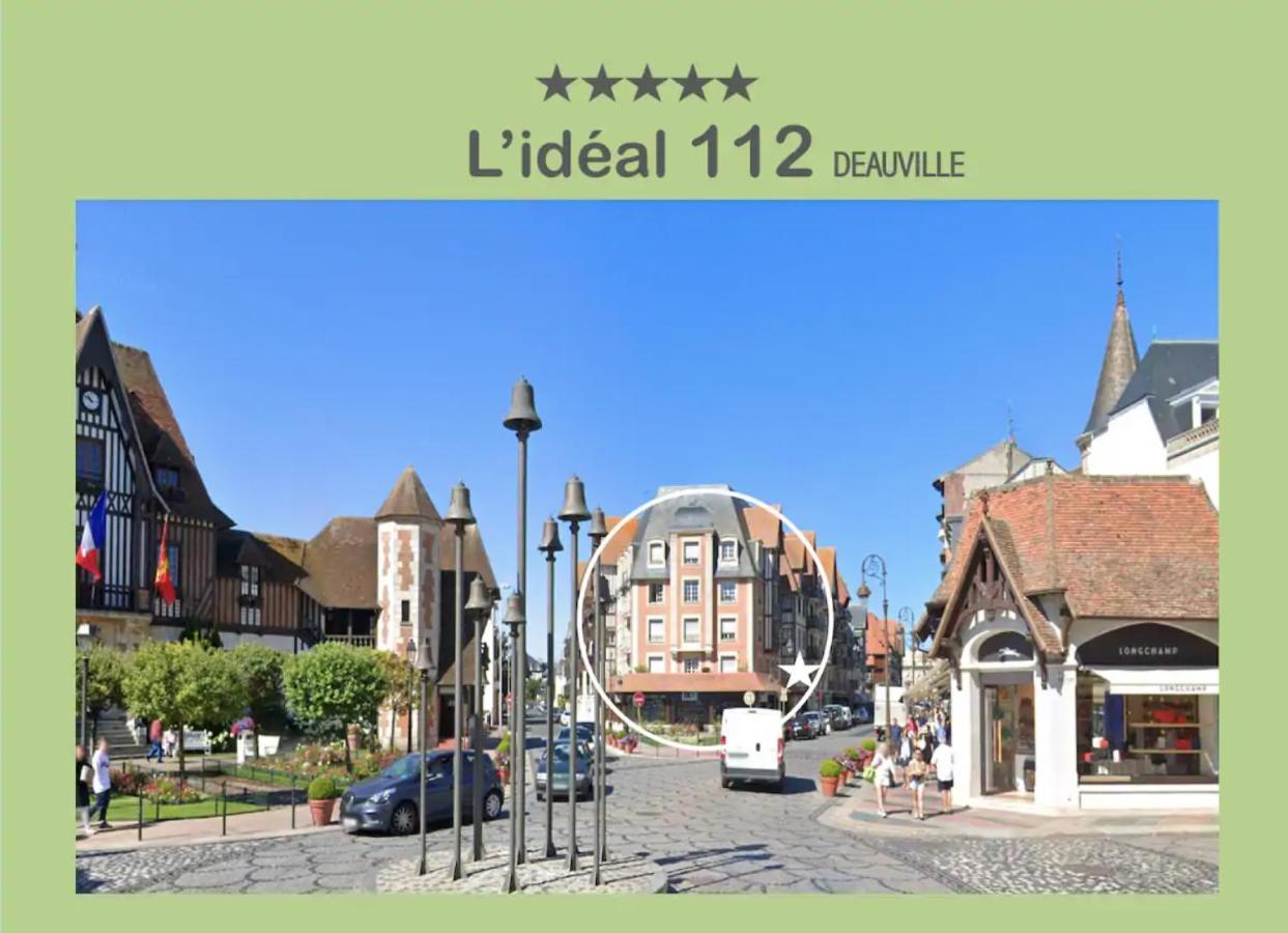 L'Ideal 112 - 85M2, 2 Chambres, Parking & Cabine De Plage Deauville Zewnętrze zdjęcie