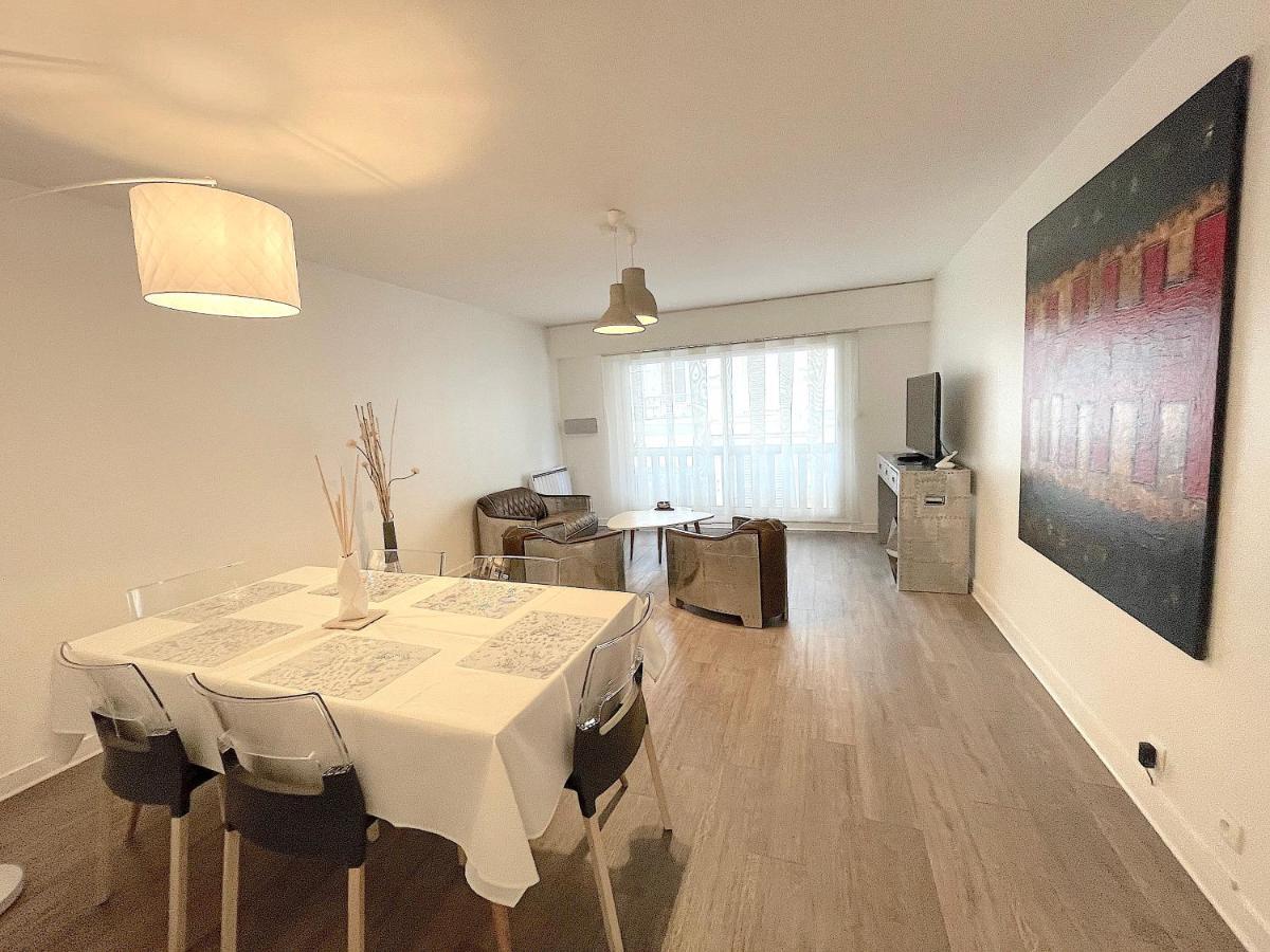 L'Ideal 112 - 85M2, 2 Chambres, Parking & Cabine De Plage Deauville Zewnętrze zdjęcie