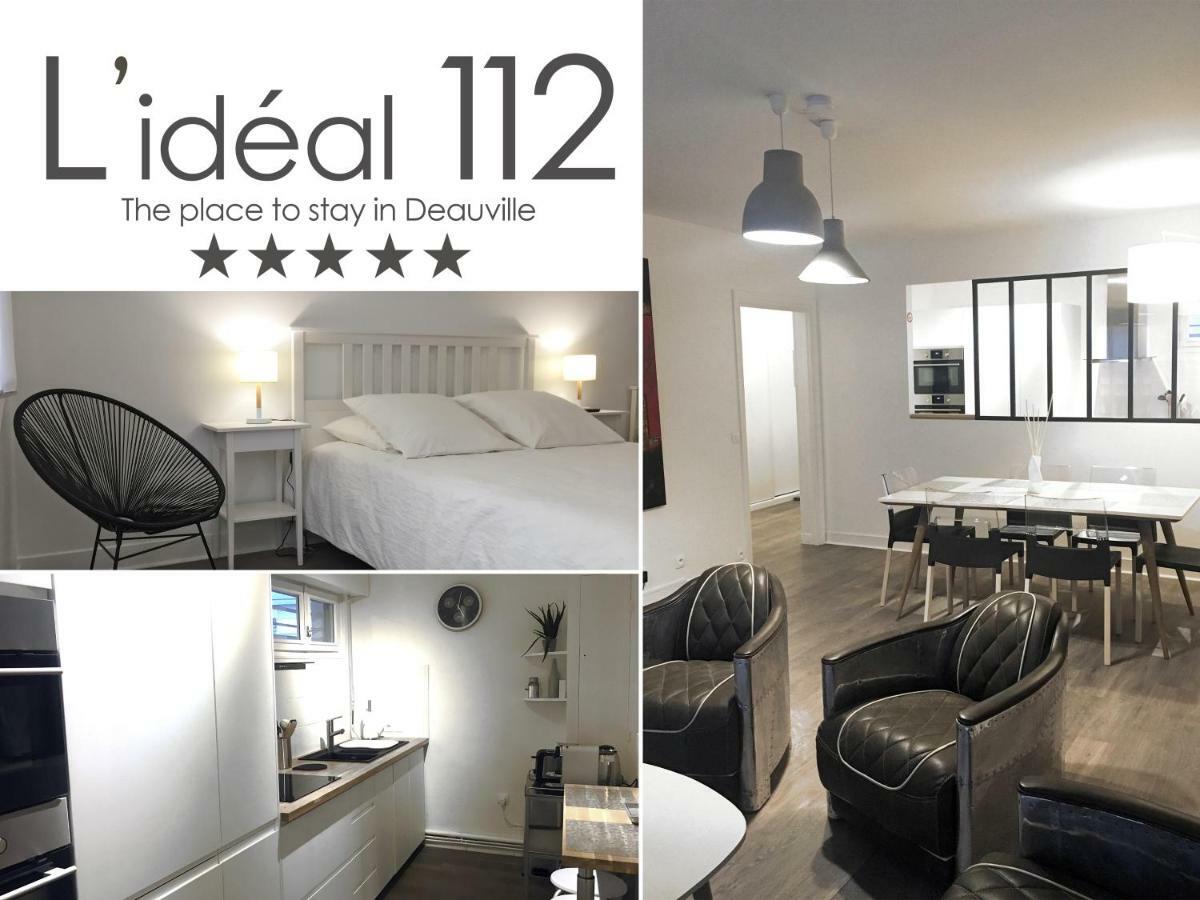 L'Ideal 112 - 85M2, 2 Chambres, Parking & Cabine De Plage Deauville Zewnętrze zdjęcie