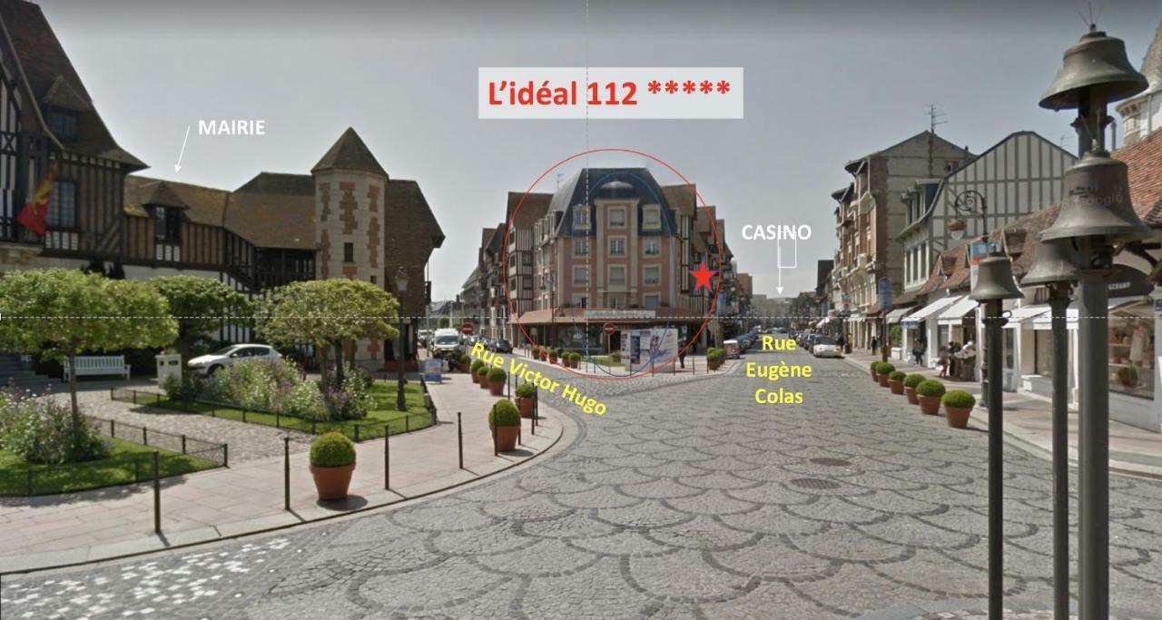 L'Ideal 112 - 85M2, 2 Chambres, Parking & Cabine De Plage Deauville Zewnętrze zdjęcie